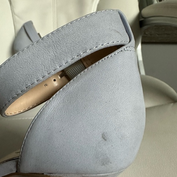 Jessica Simpson Blue Two Piece Heels - Size 7.5 - Picture 8 of 11